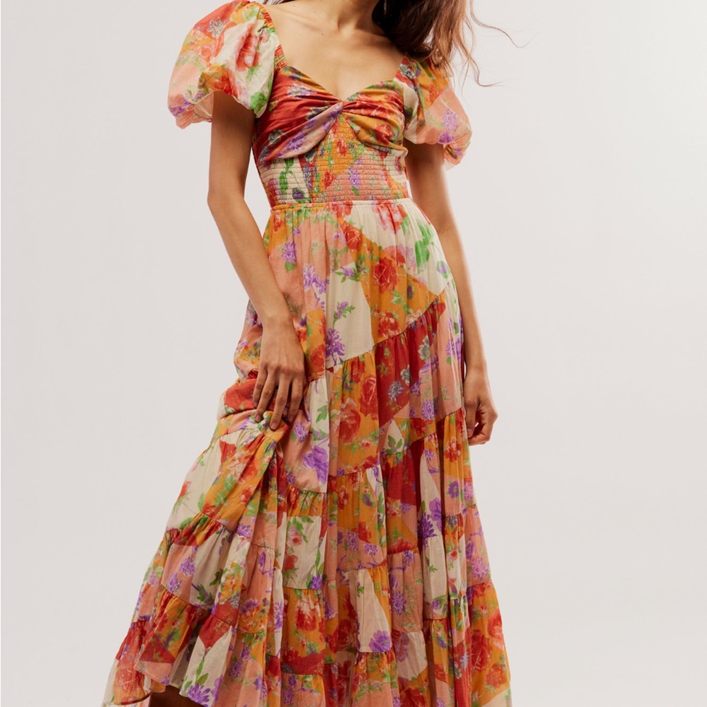 Free People Sun-drenched Maxi Dress